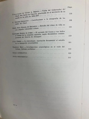 Revista Colombiana De Antropología - Año 1962