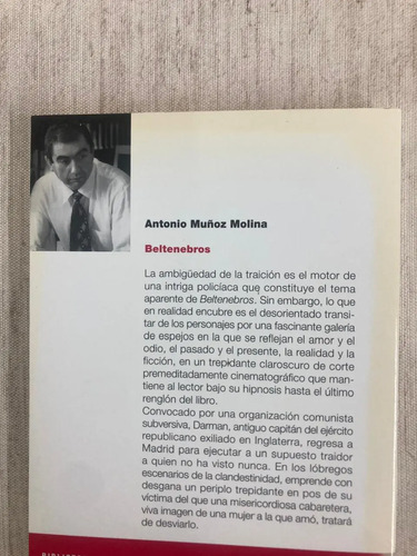 Beltenebros - Antonio Muñoz Molina