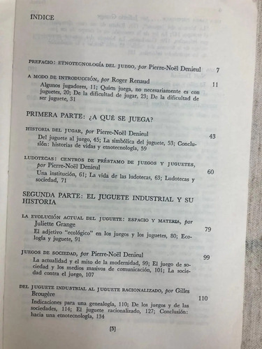 Juegos Y Juguetes - Robert Jaulin