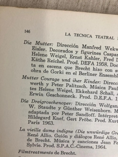 producto_639279638598357553_5 La Técnica Teatral De Bertolt Brecht - Jacques Desuché