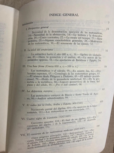 Historia De Las Matemáticas - E.t. Bell