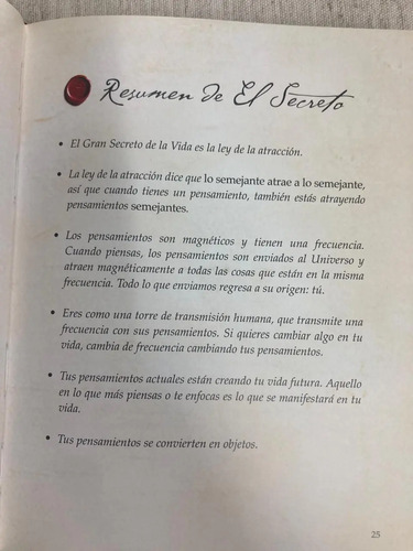 The Secret (el Secreto) - Rhonda Byrne