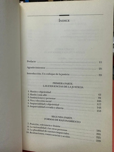 La Idea De La Justicia - Amartya Sen
