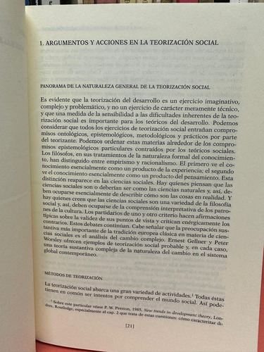 Una Introducción A La Teoría Del Desarrollo - P.w. Preston