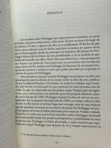 Los Caminos De Heidegger - Hans-georg Gadamer