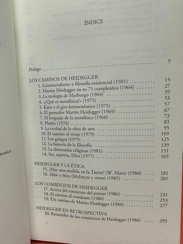 Los Caminos De Heidegger - Hans-georg Gadamer