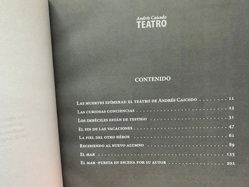 Teatro - Andrés Caicedo