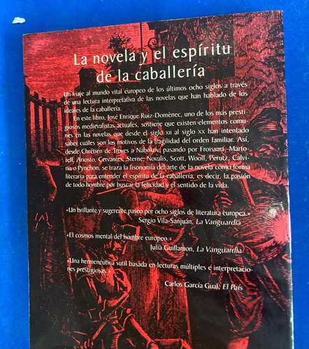 La Novela Y El Espíritu De La Caballería - Ruiz-doménec