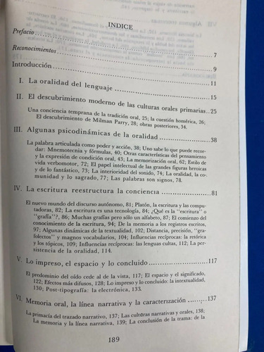 Oralidad Y Escritura - Walter J. Ong