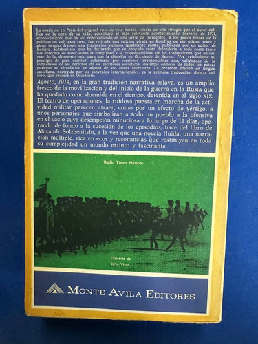 Agosto 1914 - Alexandr Solzhenitsin