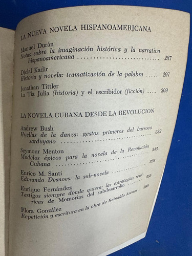 Historia Y Ficción En La Narrativa Hispanoamericana
