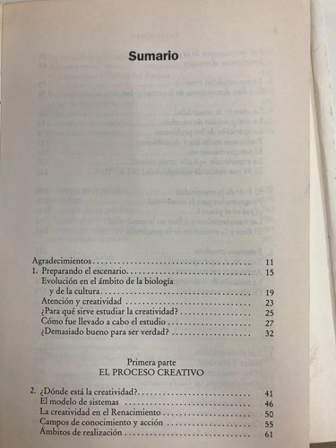 Creatividad - Mihaly Csikszentmihalyi