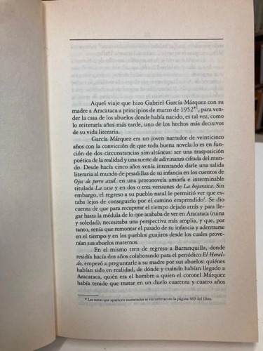 García Márquez: El Viaje A La Semilla, La Biografía