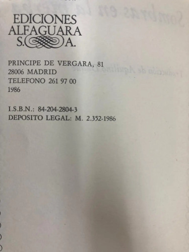 Sombras En La Hierba - Isak Dinesen