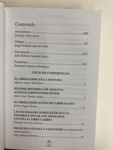 El Liberalismo En  La Historia - Varios Autores