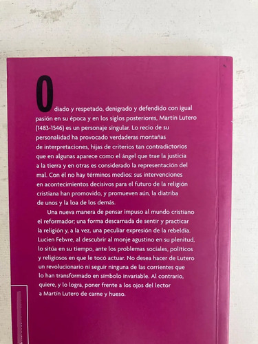 Martín Lutero: Un Destino - Lucien Febure
