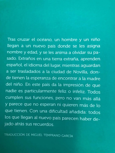 La Infancia De Jesús - J.m. Coetzee