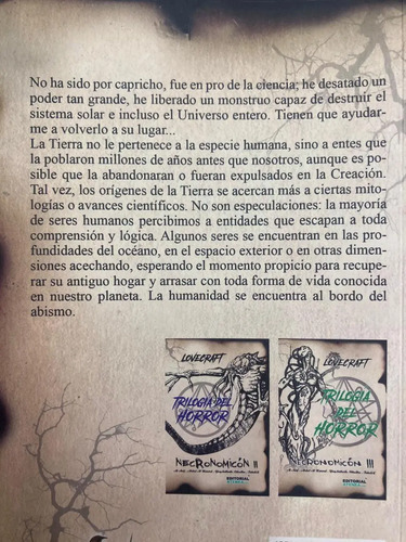 Necronomicón - Lovecraft