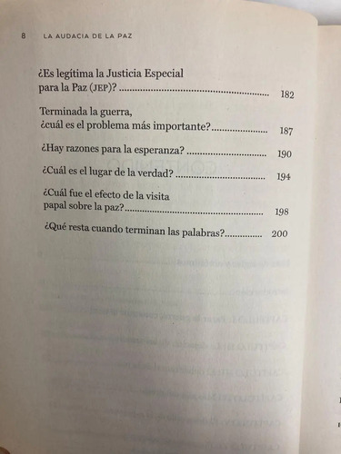 La Audacia De La Paz Imperfecta - Francisco De Roux