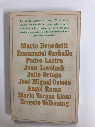 Asedios A García Márquez