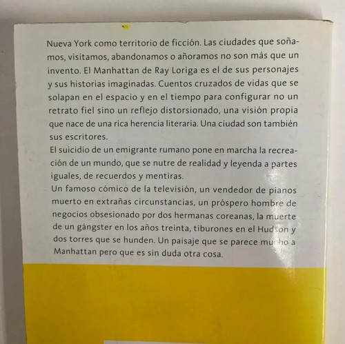 producto_639279650594327850_1 El Hombre Que Inventó Manhattan - Ray Loriga