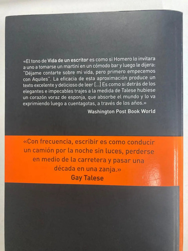 Vida De Un Escritor - Gay Talese