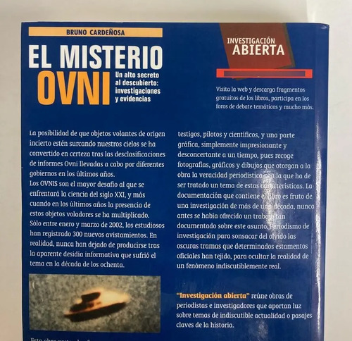 El Misterio Ovni - Bruno Cardeñosa