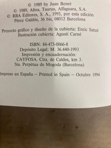 En La Penumbra - Juan Benet