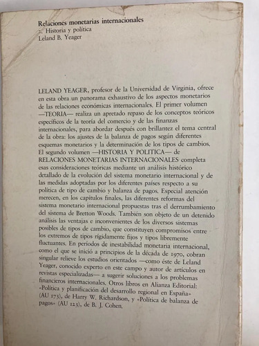 Relaciones Monetarias Internacionales 2 - Leland B. Yeager