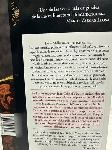 Las Reputaciones - Juan Gabriel Vásquez