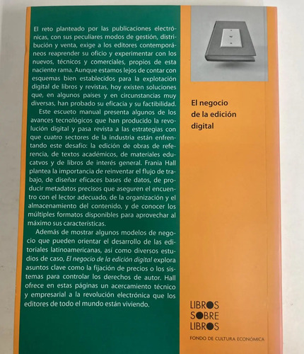 El Negocio De La Edición Digital - Frania Hall