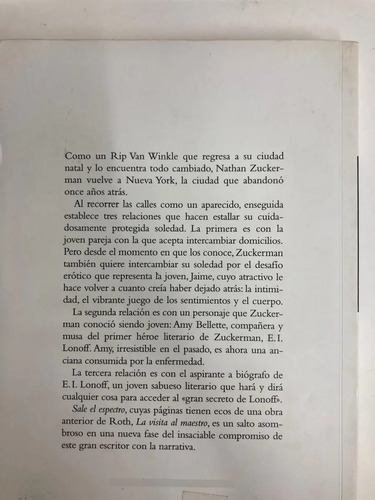 Sale El Espectro - Philip Roth
