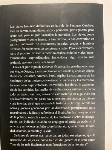 Océanos De Arena - Santiago Gamboa