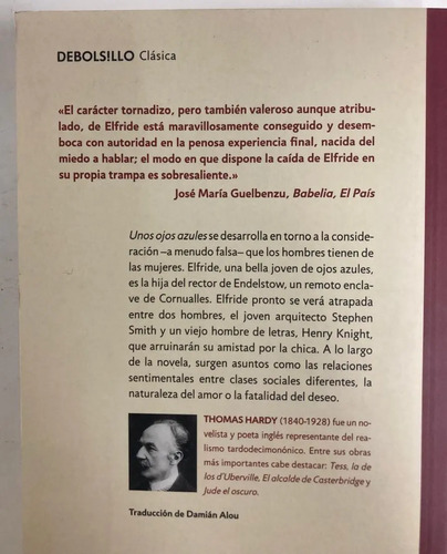 Unos Ojos Azules - Thomas Hardy