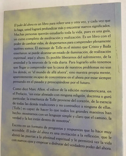 El Poder Del Ahora - Eckhart Tolle