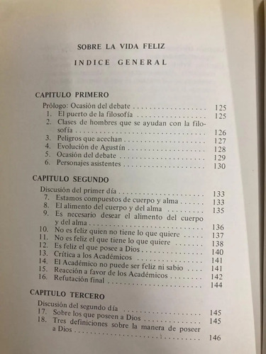Acerca De La Vida Feliz - Soliloquios