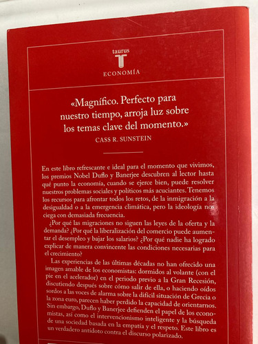 Buena Economía Para Tiempos Difíciles - Abhijit V. Banerjee