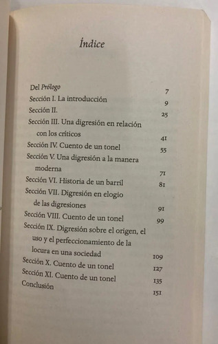Cuento De Un Tonel - Jonathan Swift