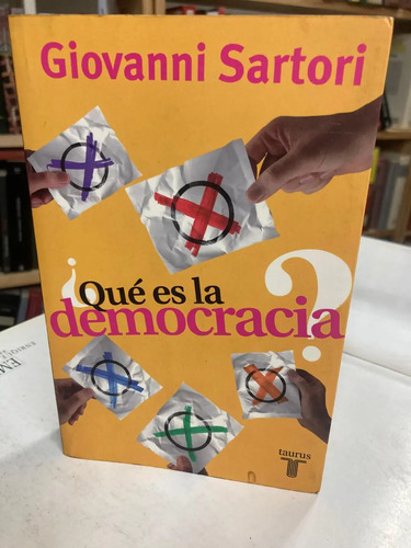 ¿qué Es La Democracia? - Giovanni Sartori