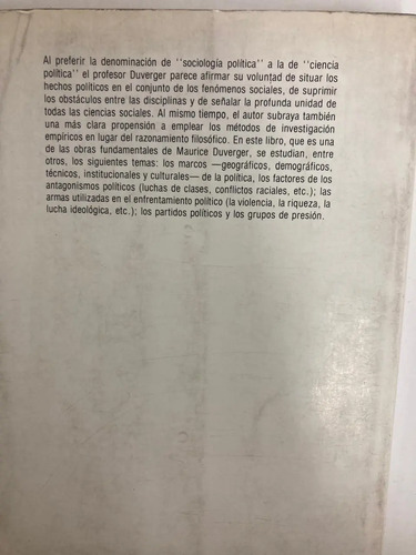 Sociología Política - Maurice Duverger