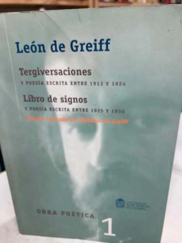 producto_639279663875257387_0 Tergiversaciones / Libro De Signos - León De Greiff