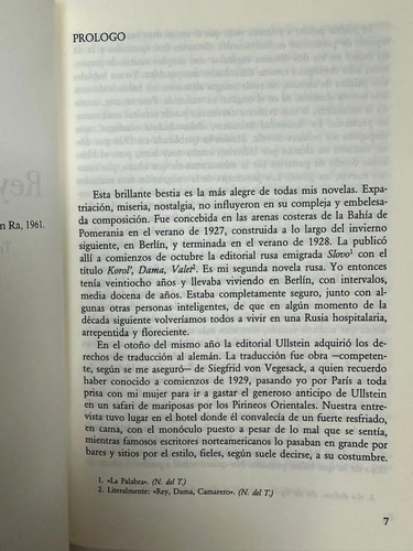 Rey, Dama, Valet - Vladimir Nabokov