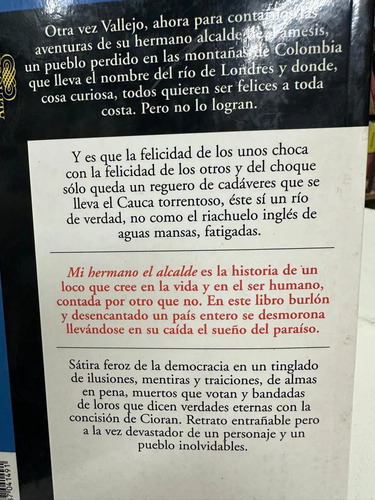 producto_639279666759400862_1 Mi Hermano El Alcalde - Fernando Vallejo