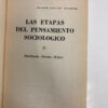 Las Etapas Del Pensamiento Sociológico - Raymond Aron