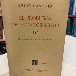 producto_639279671963378464_0 El Problema Del Conocimiento Iv - Ernst Cassirer