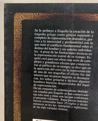 Tragedias Completas - Esquilo