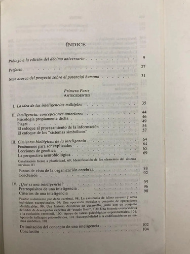 Estructuras De La Mente - Howard Gardner