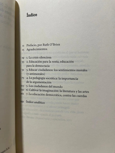 Sin Fines De Lucro - Martha C. Nussbaum