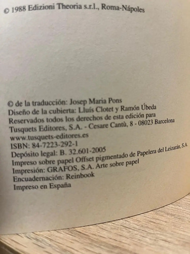 El Nacimiento Del Tiempo - Ilya Prigogine