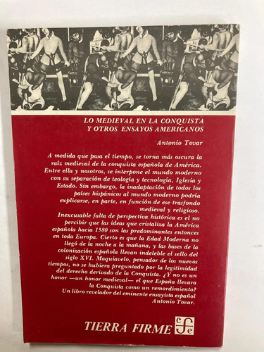 Lo Medieval En La Conquista - Antonio Tovar